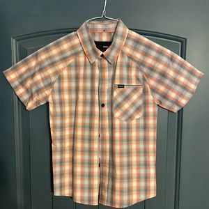 Hurley boys size 7 dress shirt straight from the dry cleaners.